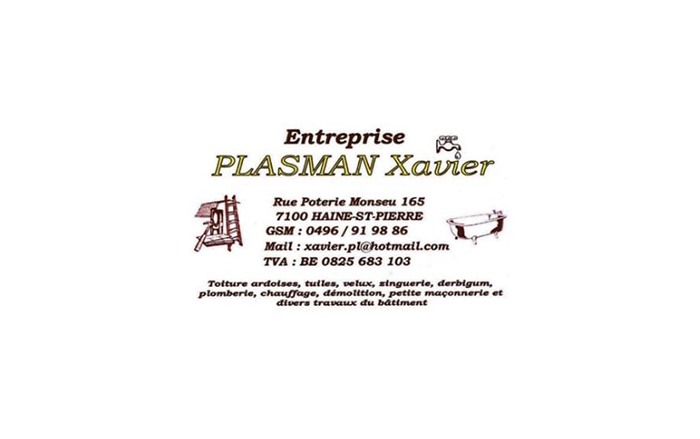 Entreprise Plasman Xavier – Toiture plomberie et installation sanitaire  – 7100 Haine-Saint-Pierre