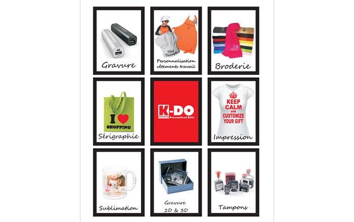 K-DO – Personnalisation d’objets – 1200 Bruxelles