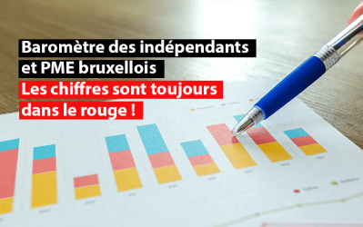 Baromètre des indépendants et PME bruxellois Les chiffres sont toujours dans le rouge !