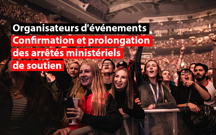 organisateurs evenements mesures de soutien ministeriels