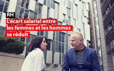 RH : l’écart salarial entre les femmes et les hommes se réduit
