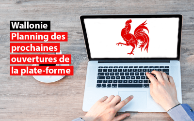 Indemnités covid wallonnes : planning des prochaines ouvertures de la plate-forme