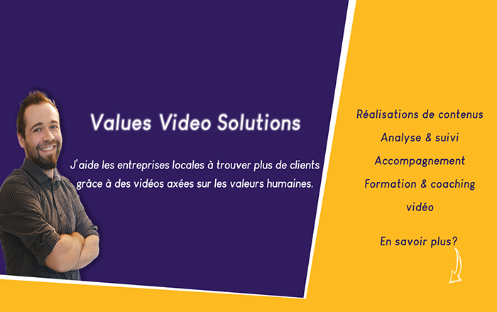 Values Video Solutions – Solutions Vidéo pour Indépendants & entreprises – 5570 BEAURAING