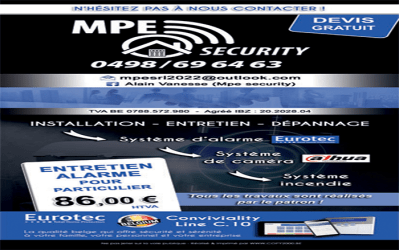 MPE SECURITY – sécurité – 6010 COUILLET