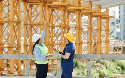 Chantiers de construction : 50% des infractions concernent le risque de chute de hauteur