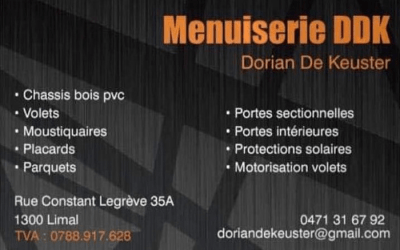 Menuiserie DDK – Menuiserie  – Limal 1300